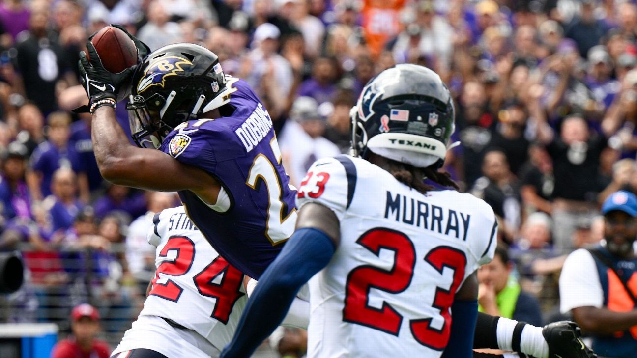 Houston Texans at Baltimore Ravens on September 10, 2023