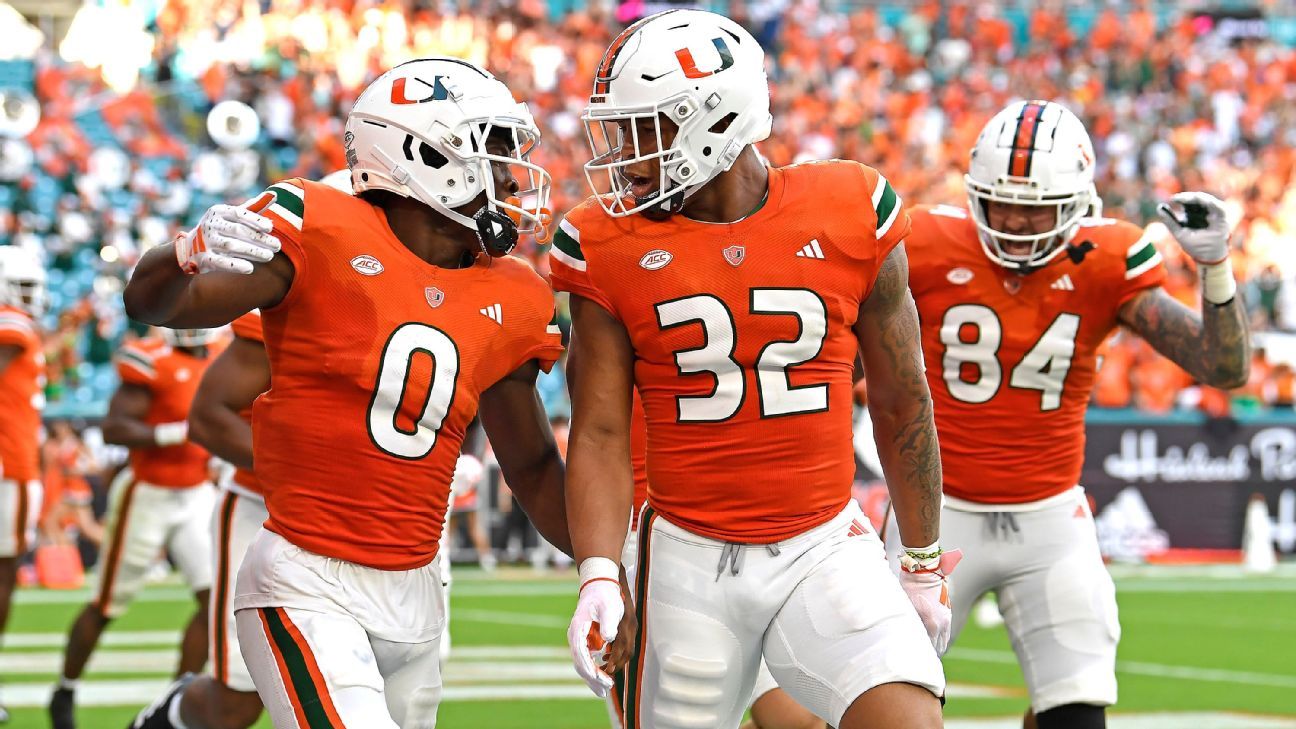 College football Week 7 picks. Miami, Mario Cristobal reset?