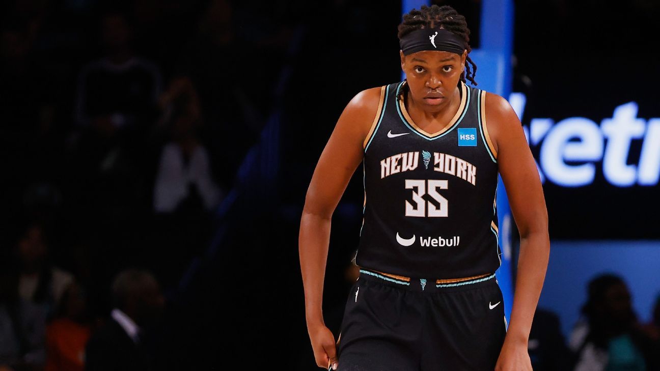 New York Liberty's Sabrina Ionescu leading WNBA jersey sales - ESPN