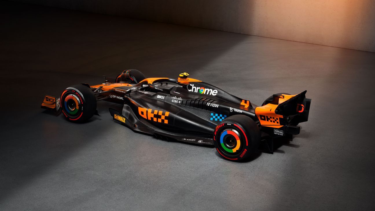 McLaren unveils 'stealth mode' livery for Singapore, Japan