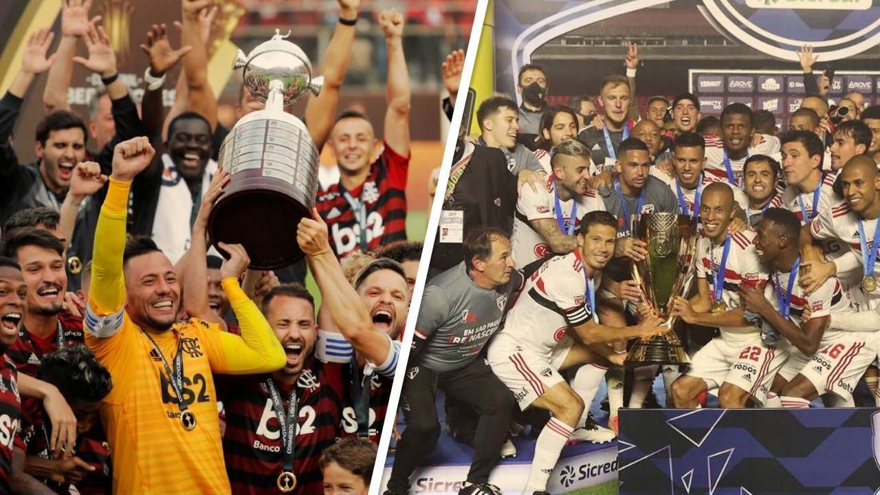 Quantas finais Flamengo e São Paulo disputaram em toda a história? E qual o aproveitamento?