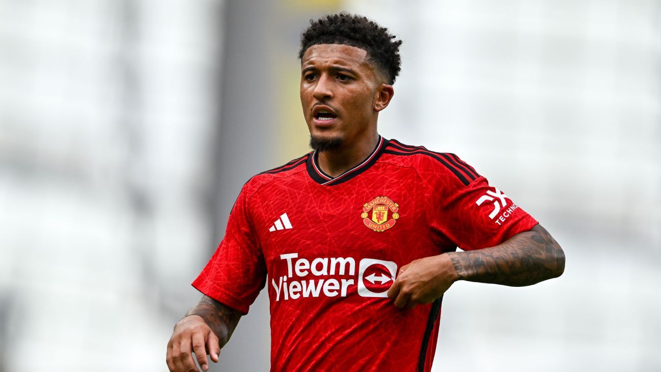 Transfer rumours: Manchester United 'open' to Jadon Sancho exit as club  move on from Mason Mount plans