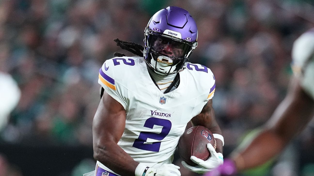 Source says Alexander Mattison of the Vikings has been informed he will ...