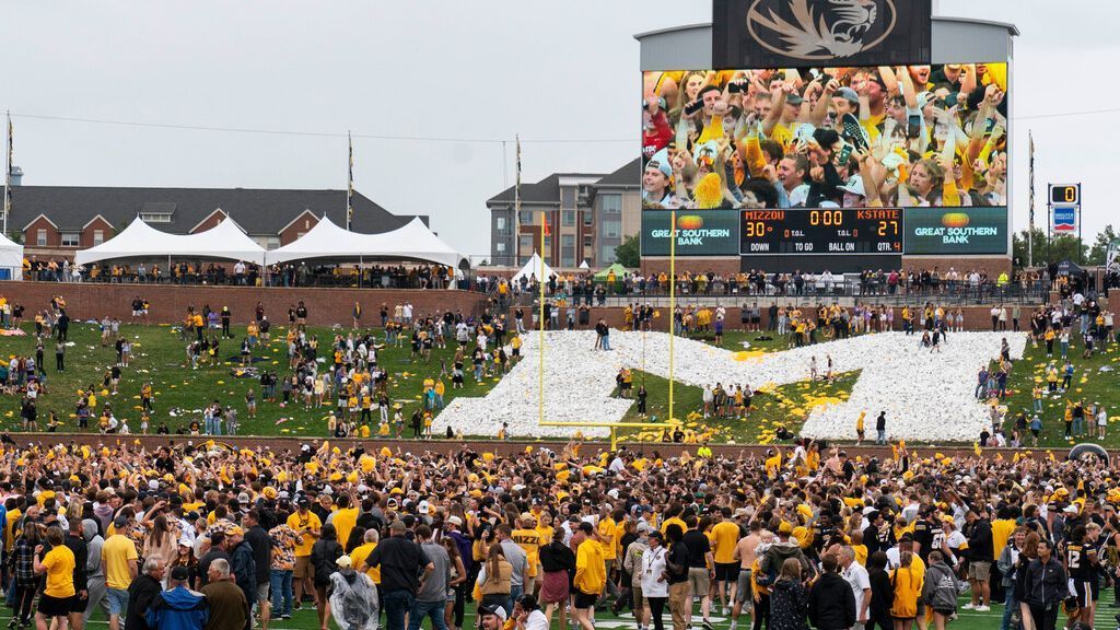 Missouri 61-yard walk FG on no.  15 over Kansas State