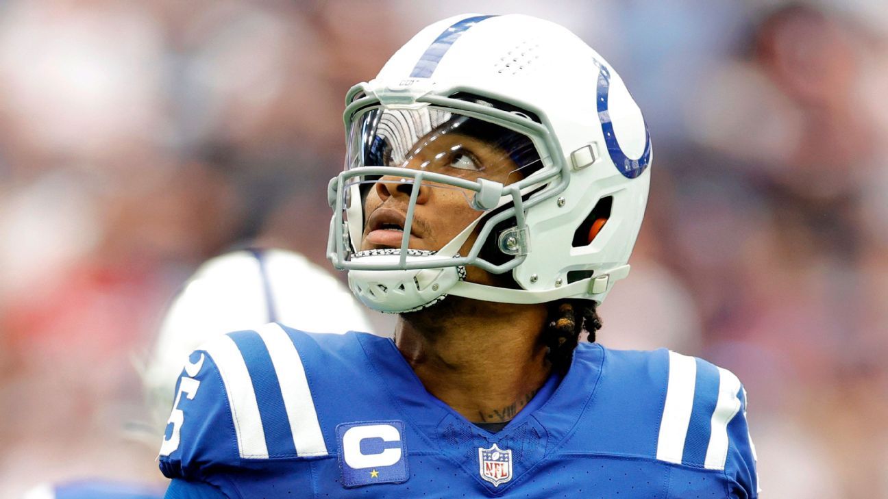 Anthony Richardson des Colts est hors protocole pour commencer contre les Rams