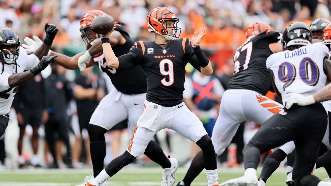 Buccaneers vs Bengals live score & H2H