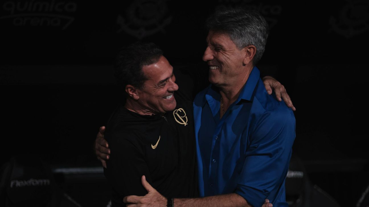 Sinônimo de jogão? A curiosidade que une Luxemburgo e Renato Gaúcho a partidas memoráveis do Brasileirão