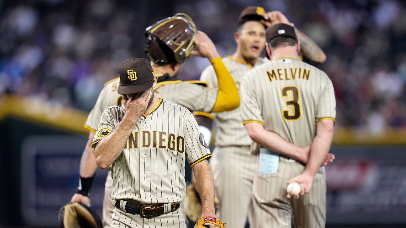 The Only Consistency to Padres' Uniforms Is Inconsistency