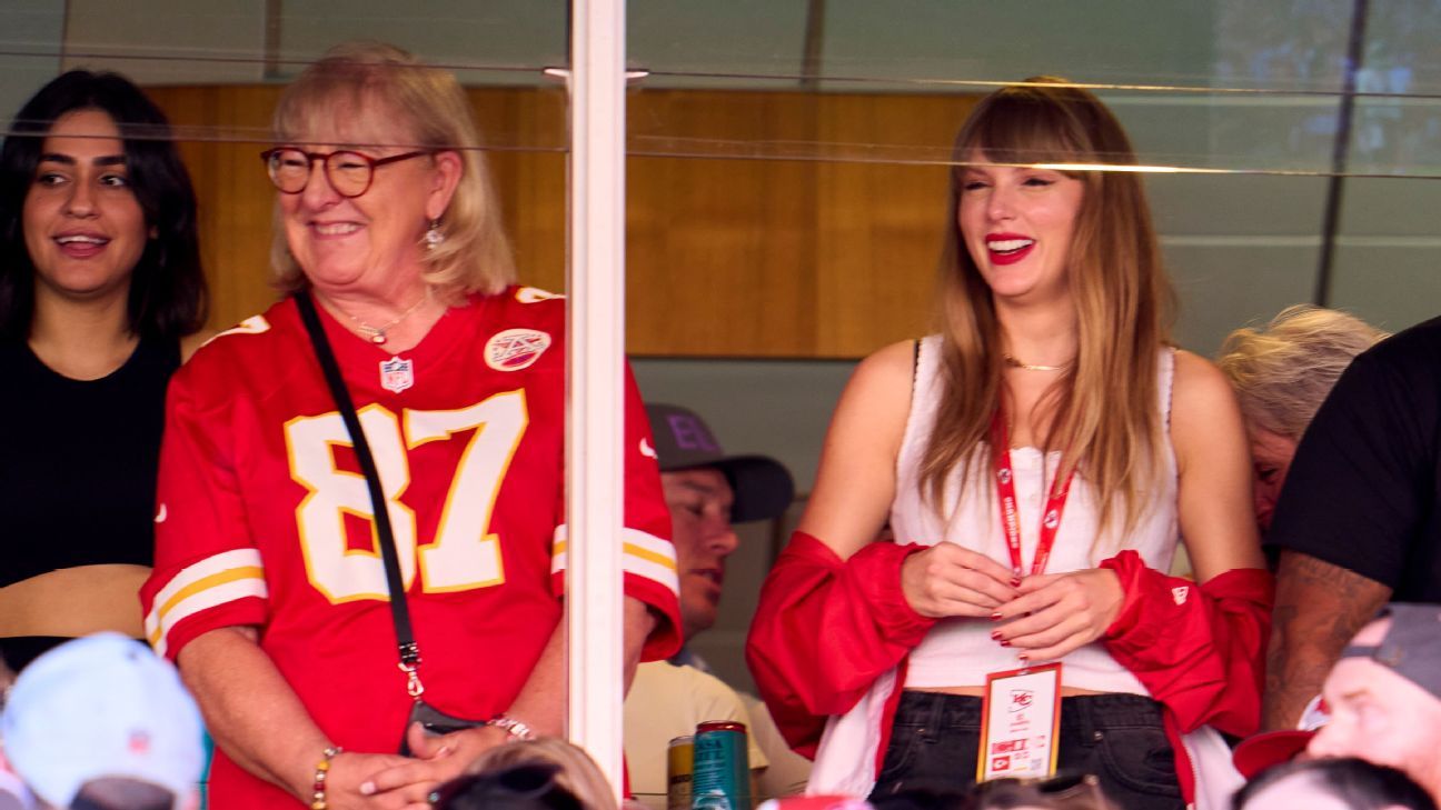 Travis Kelce jersey sales spike after Taylor Swift attends Chiefs game