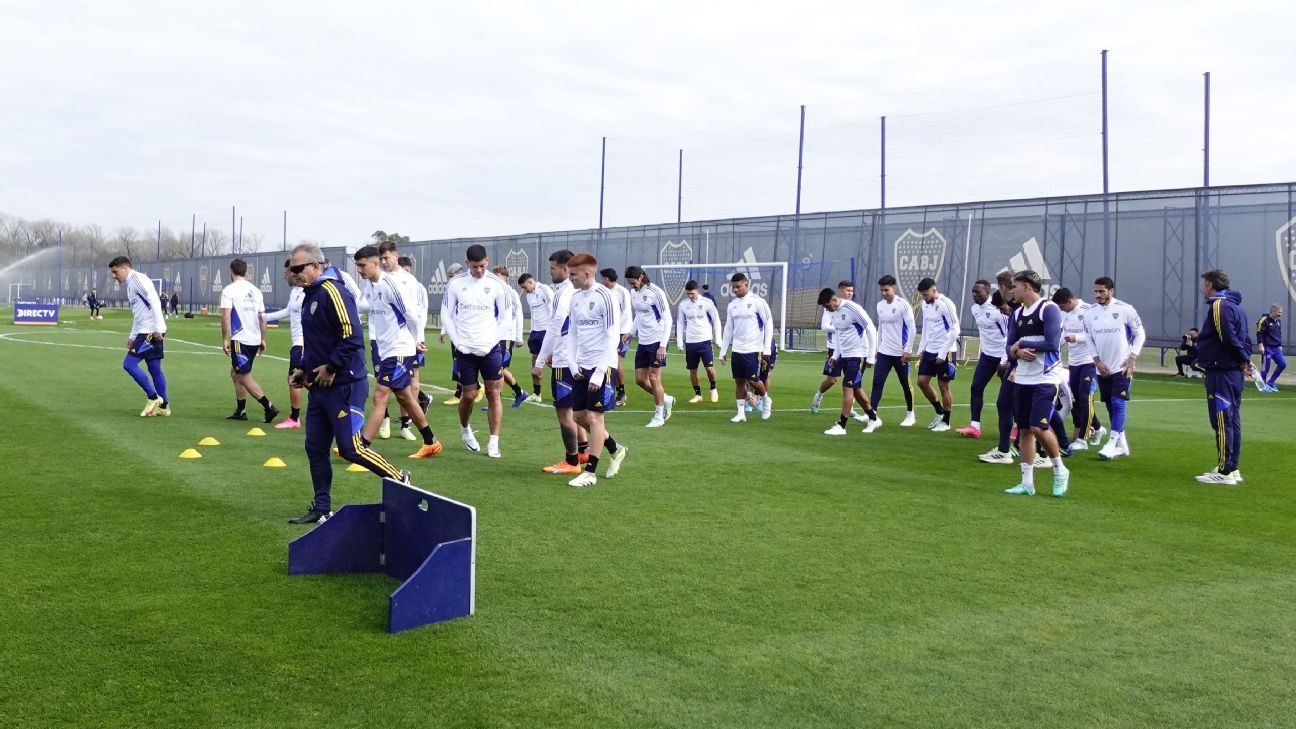 Técnico do Boca Juniors prepara 