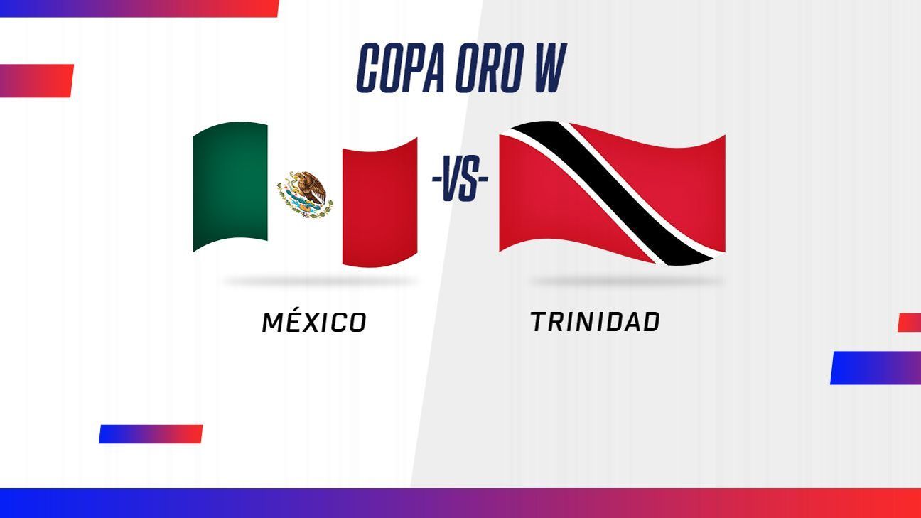 Sigue en vivo el partido México vs Trinidad y Tobago ESPN