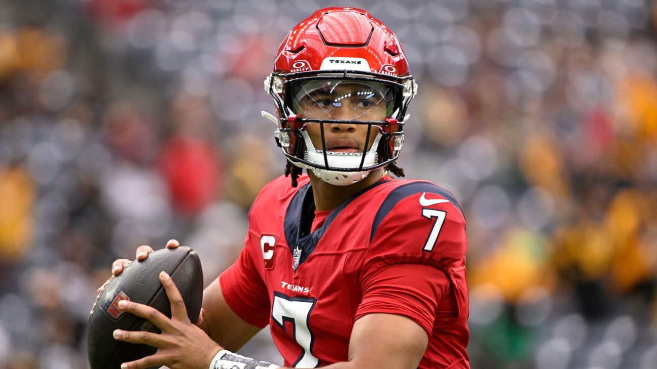 QB Stroud to start for Texans against Saints on Sunday