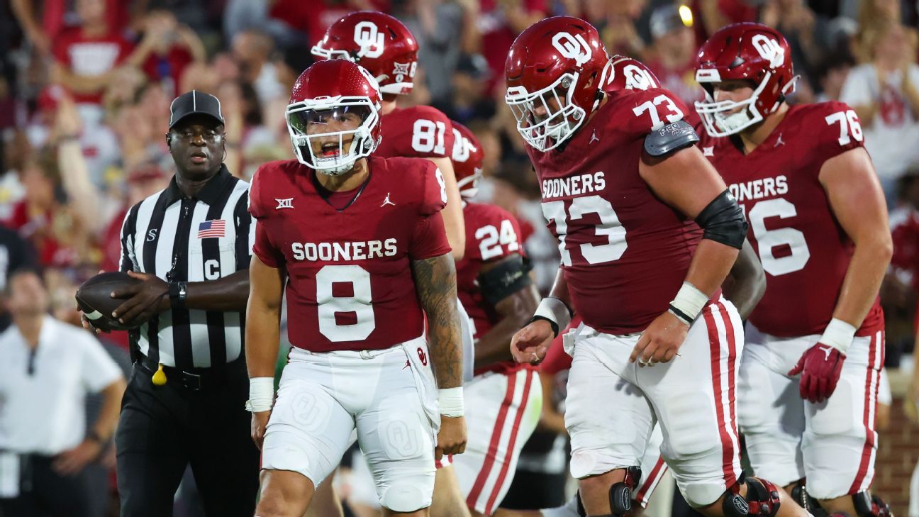 Oklahoma Football: ESPN matchup predictor on OU schedule after week 3