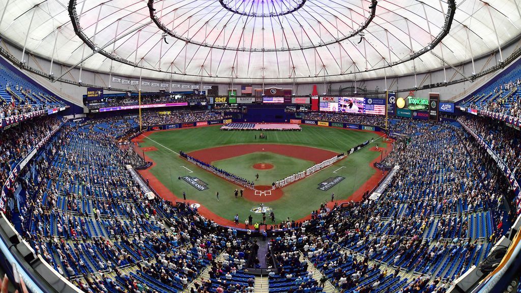 Rays see lowest playoff attendance since 1919