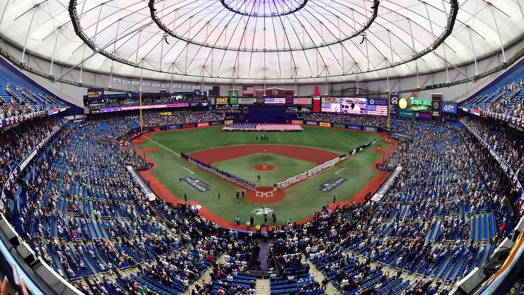 Tampa Bay Rays welcome lowest playoff attendance since 1919