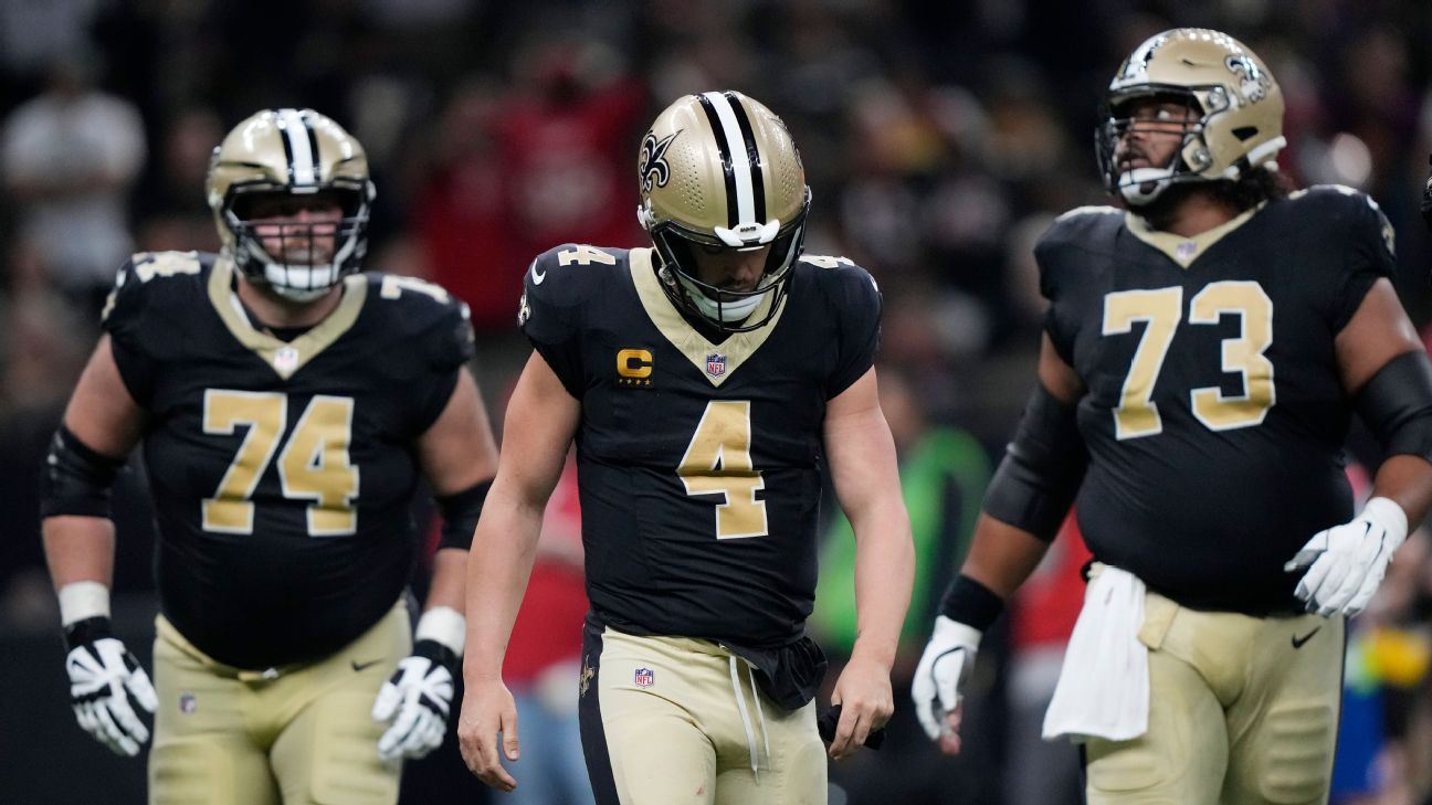 Listless Saints blown out by Buccaneers - The Vicksburg Post