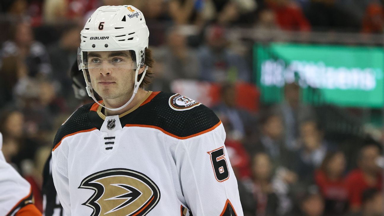 Trevor Zegras scores first NHL goal for Ducks, Jamie Drysdale has