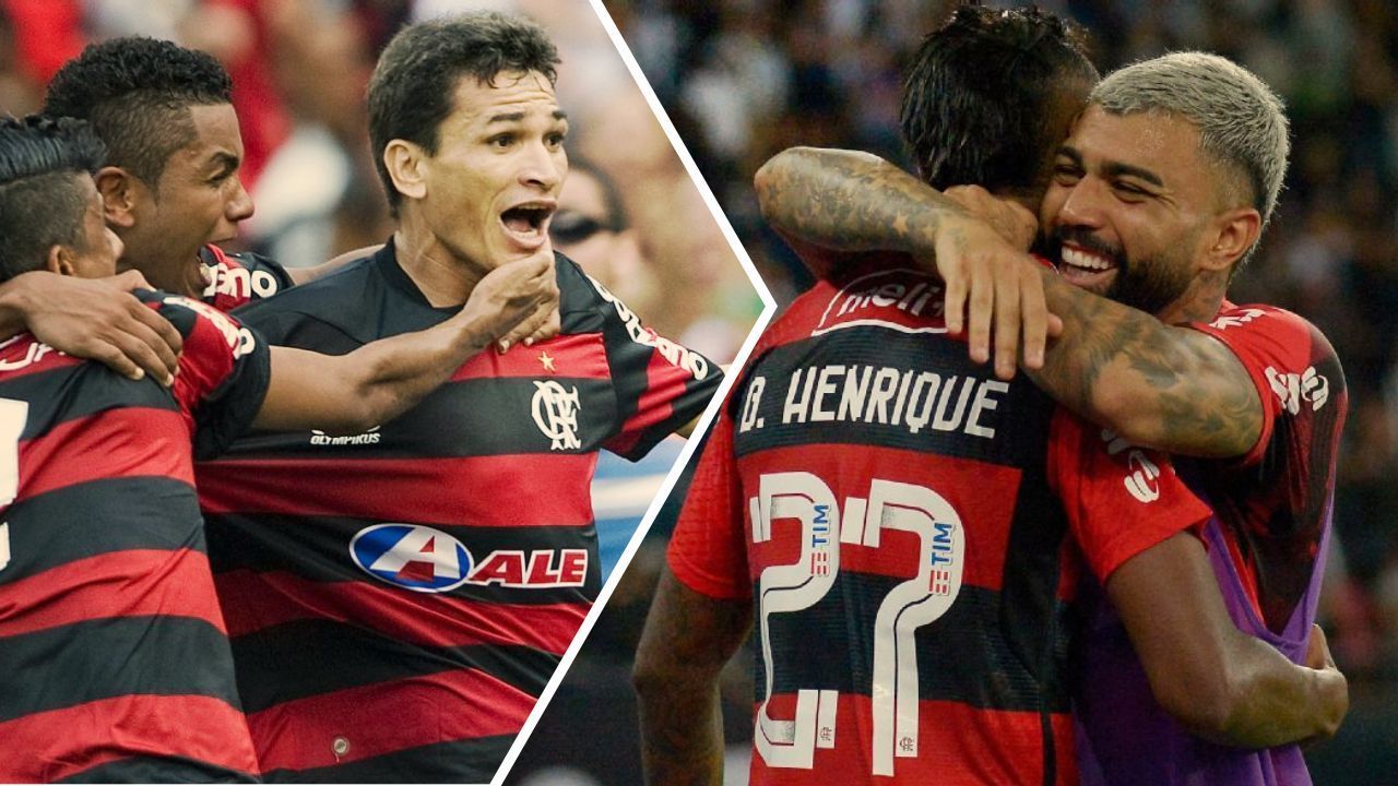Flamengo tirou diferença maior que atual para o Botafogo a 13 jogos do fim em 2009 e foi campeão