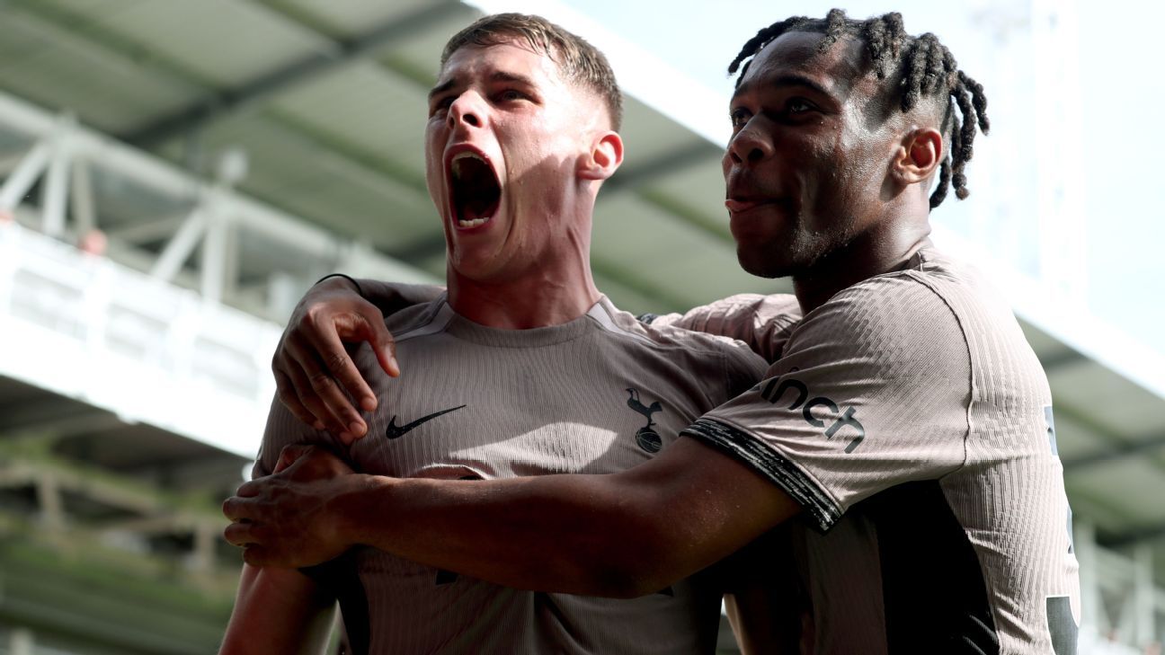 Tottenham vence Luton Town e é líder da Premier