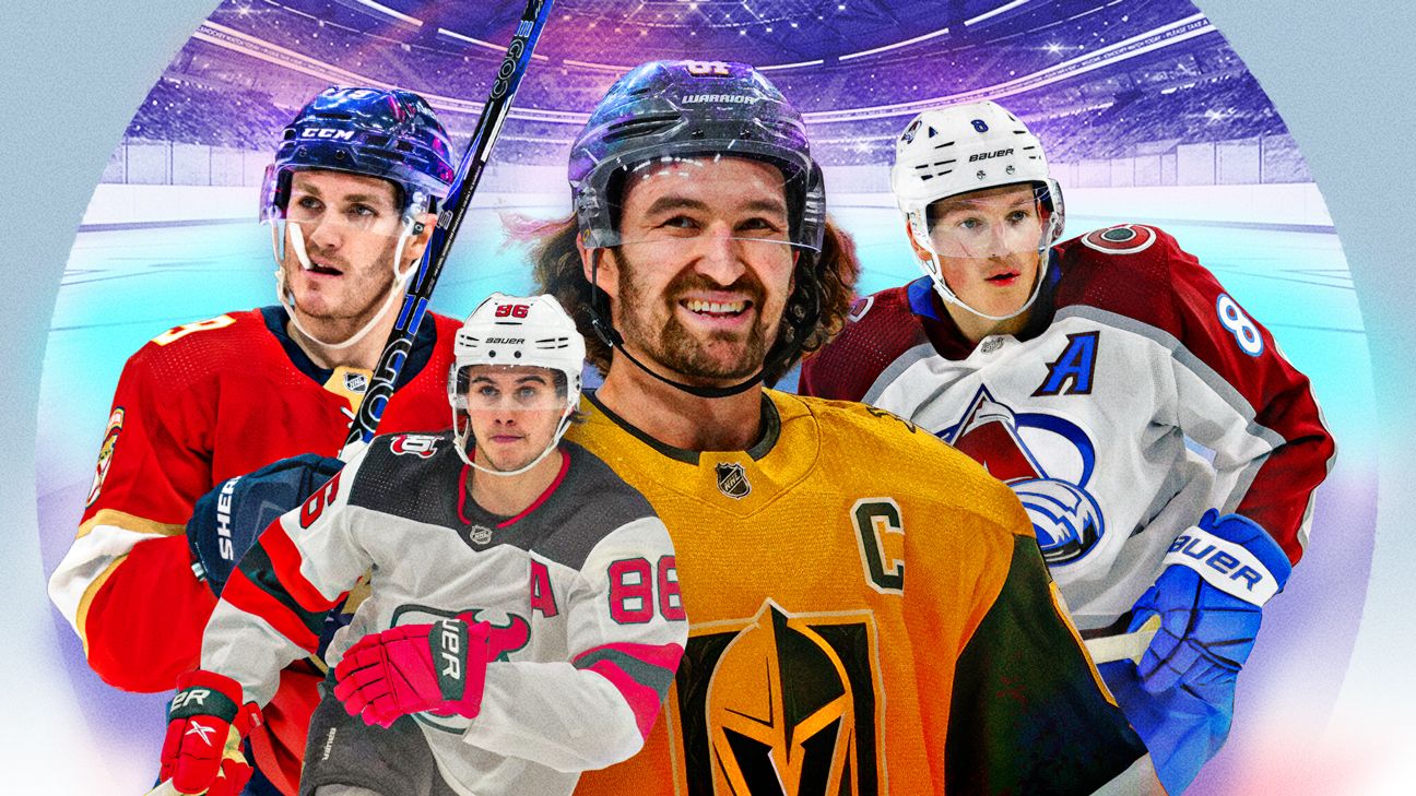 NHL Power Rankings - 1-32 poll, each team's MVP so far - ESPN