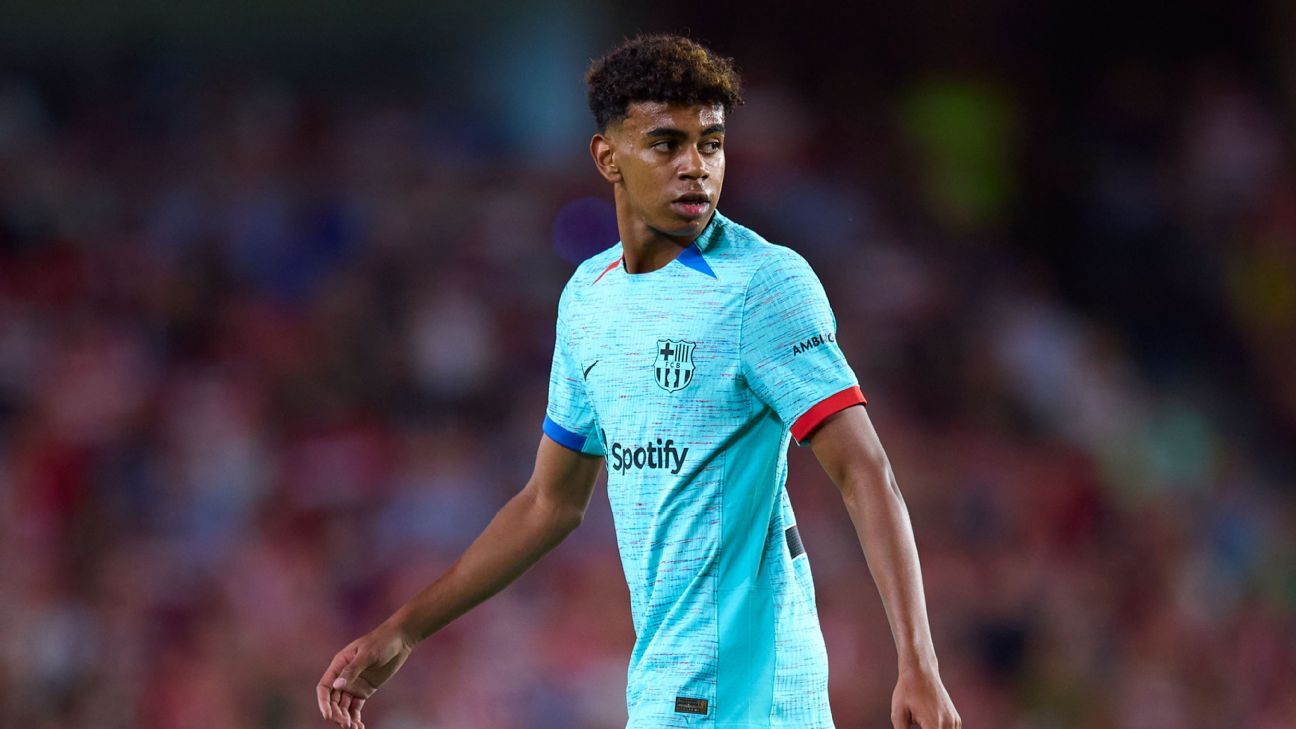 Barcelona injury crisis worsens as Yamal out of Spain squad - ESPN