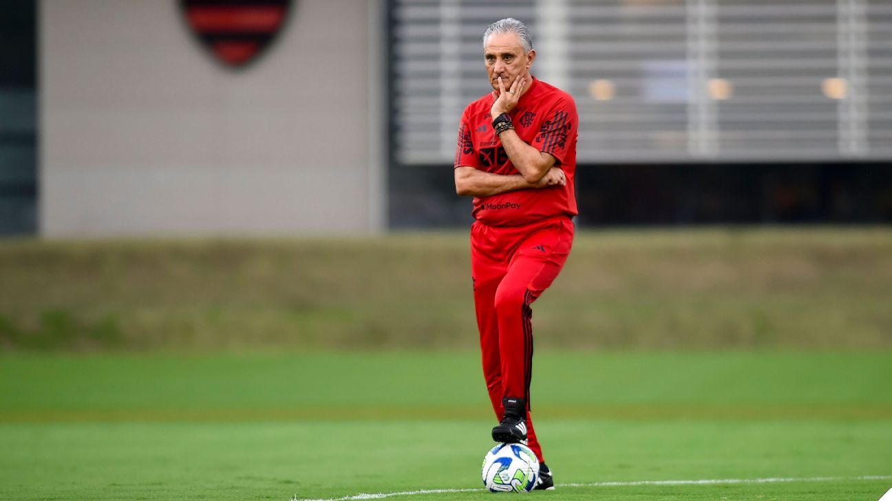 Flamengo pode ter mudanças importantes para a estreia de Tite contra o Cruzeiro; veja provável escalação