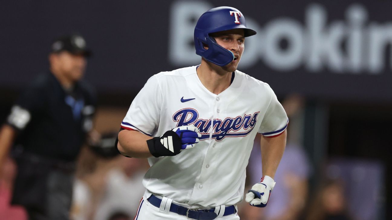 Corey Seager's 445-foot home run, 10/10/2023