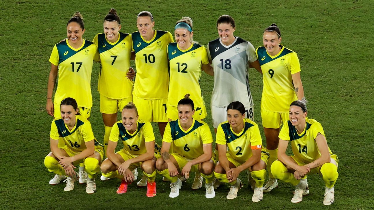 Soccer Matildas make two changes for 2024 Olympic qualifiers ESPN