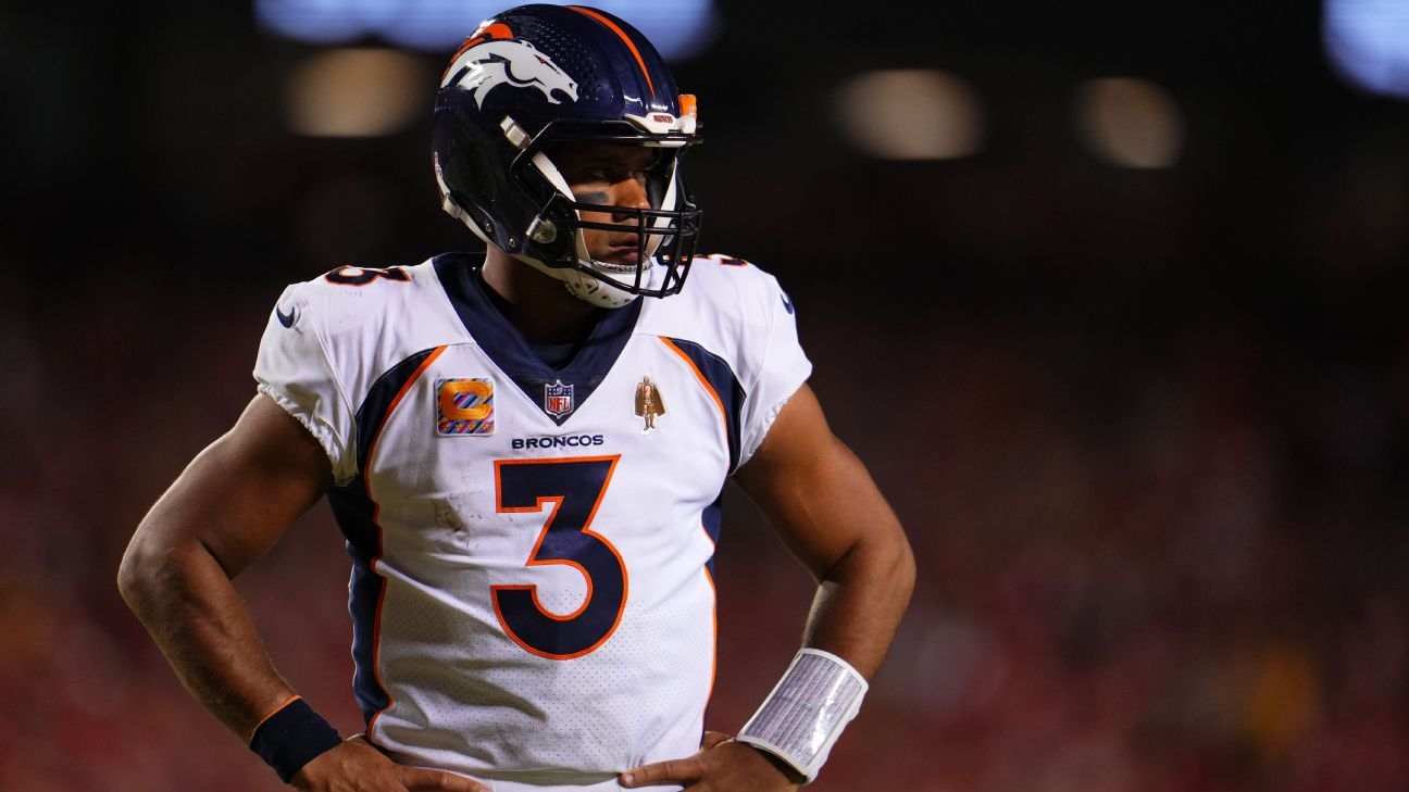 Russell Wilson: Denver Broncos quarterback's poor start to 2022