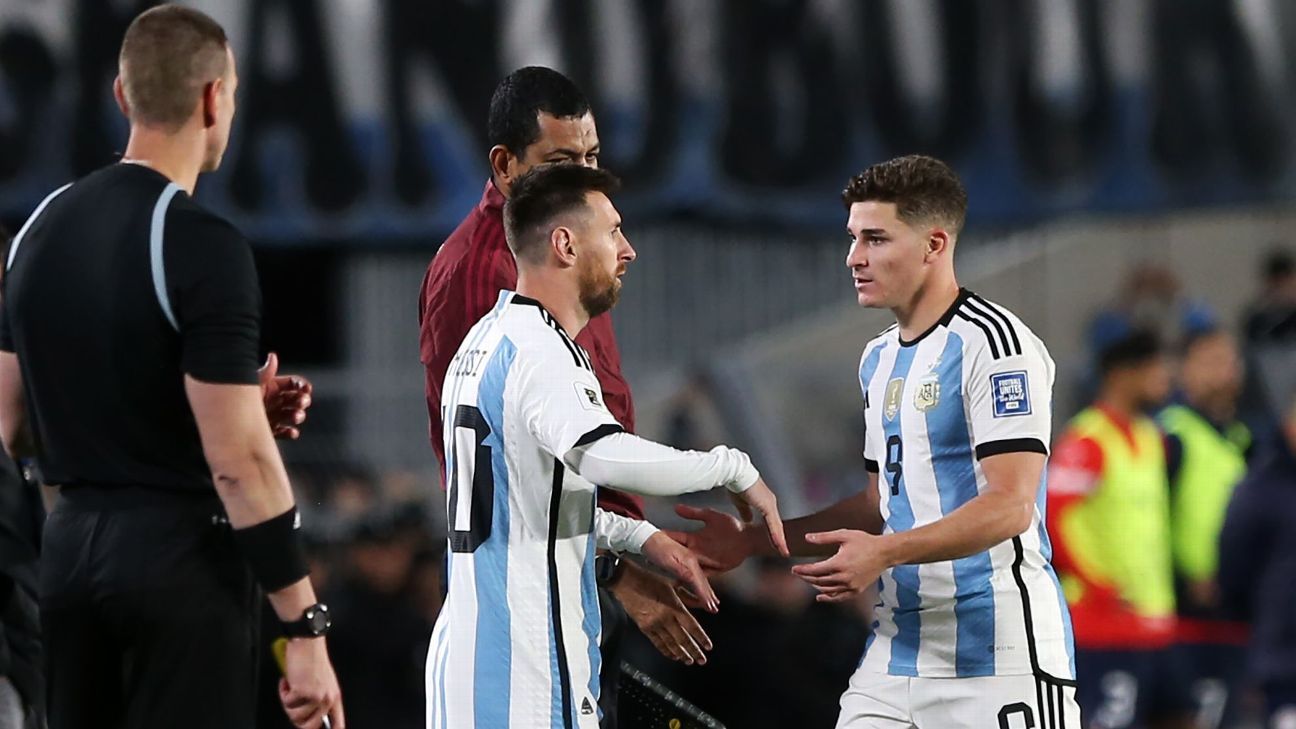 Com brilho de Messi e Álvarez a Argentina chega à final da Copa