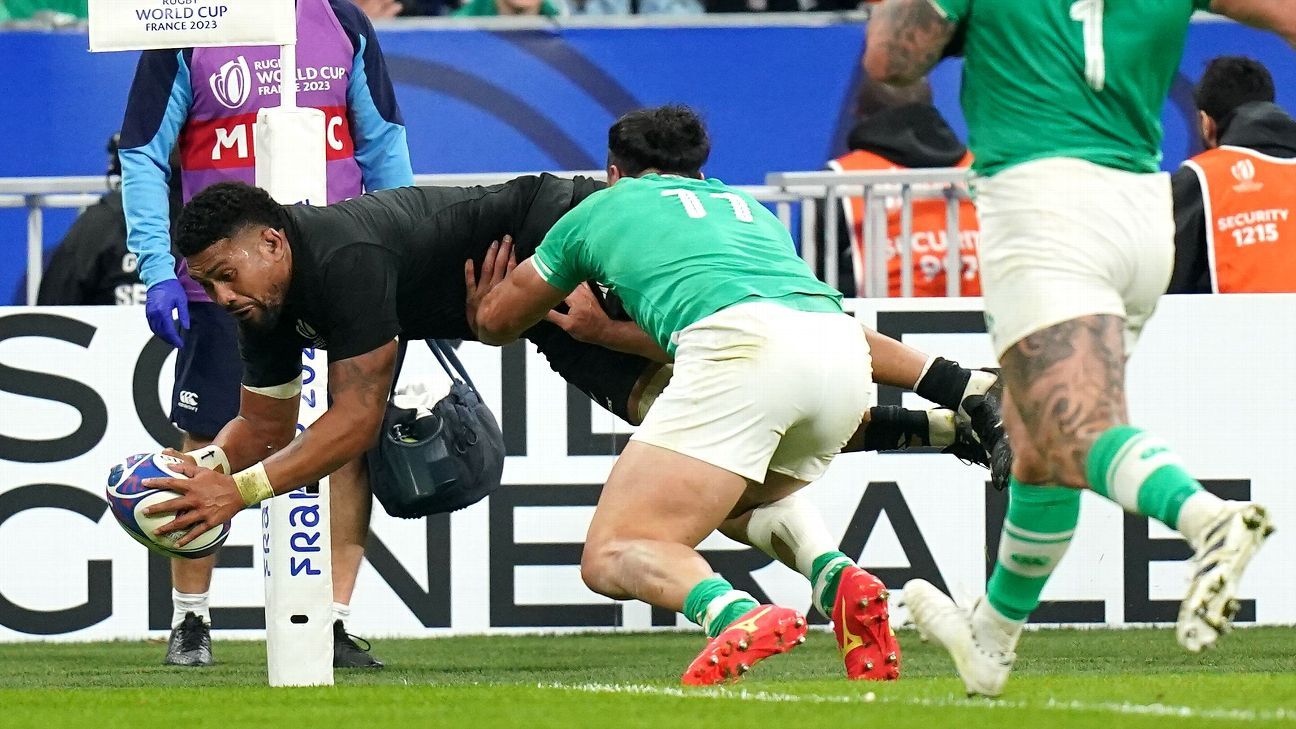 Rugby World Cup 2023 LIVE: Score and result from Ireland v All Blacks  quarter-final tonight