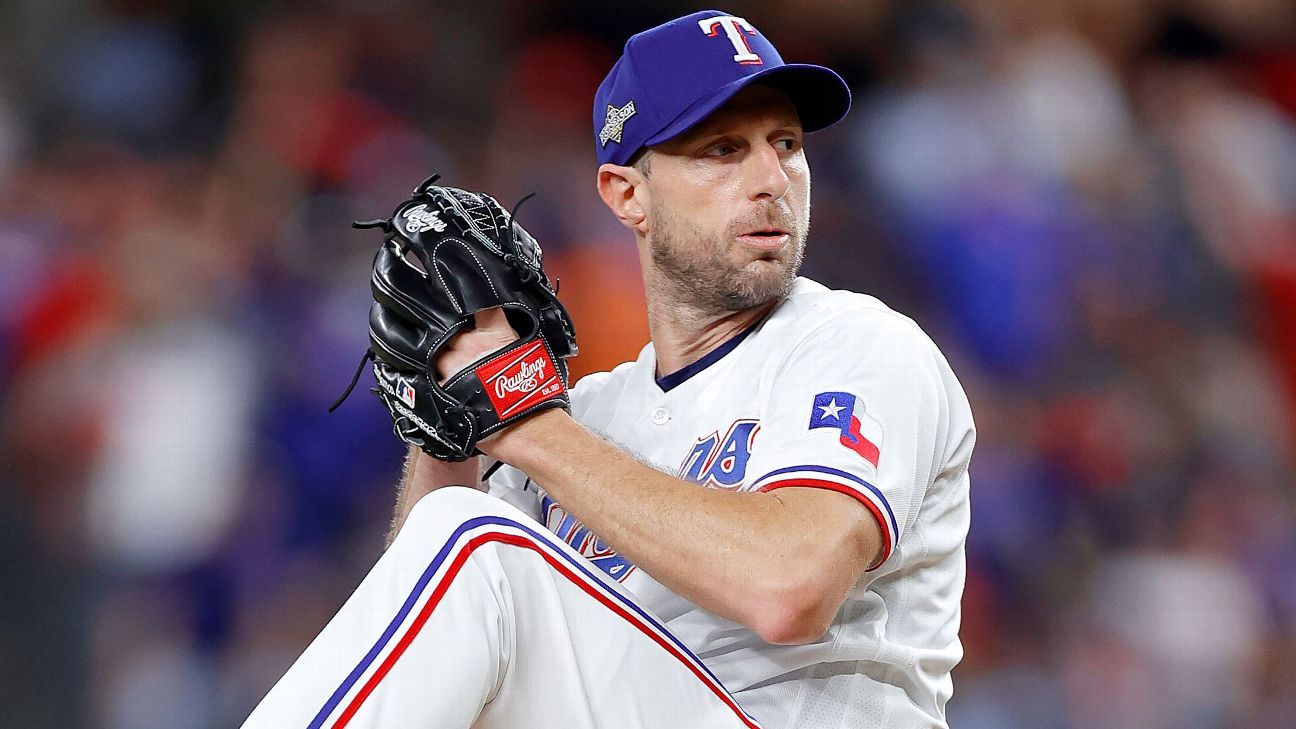 Rangers' Scherzer gets World Series Game 3 nod