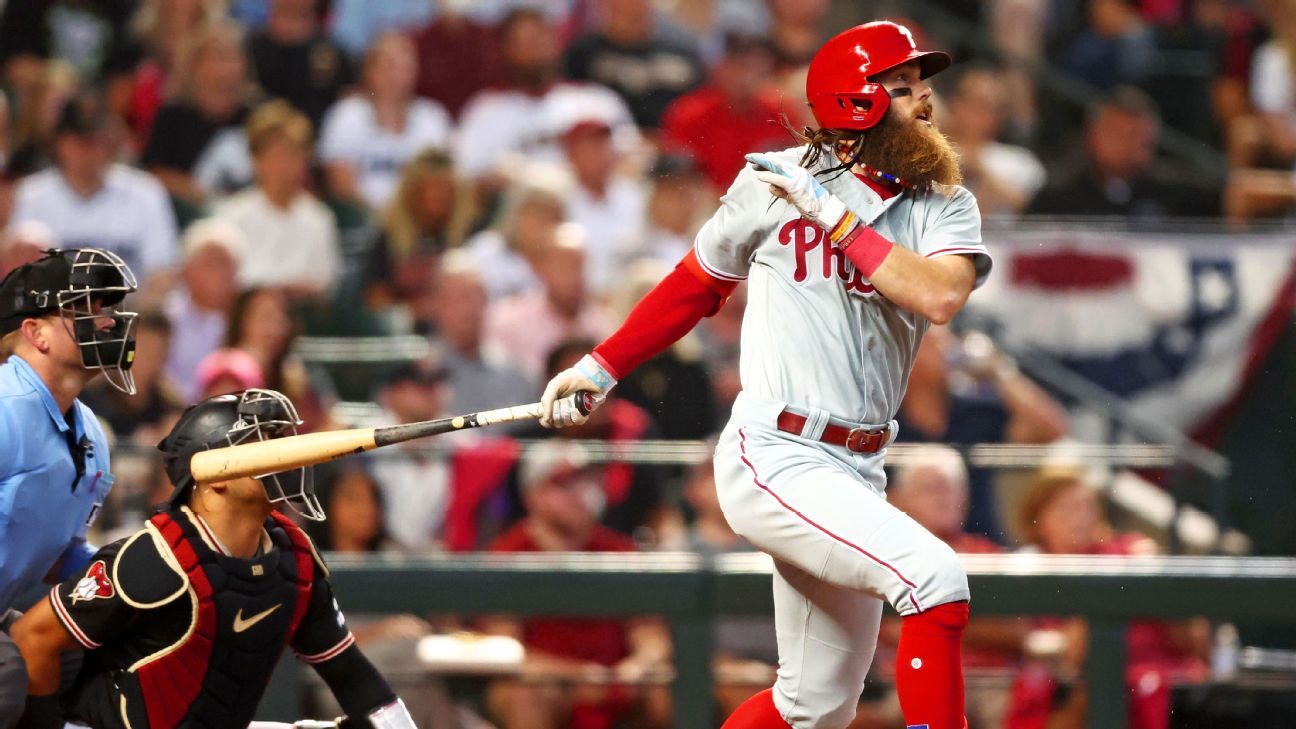 Phillies' Outfielder Brandon Marsh Undergoes Knee Surgery, Out for 3-4 ...