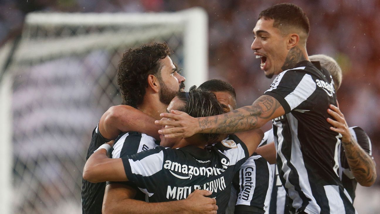 Botafogo tem noite dos sonhos mesmo sem jogar no Brasileirão; veja como ficou a tabela