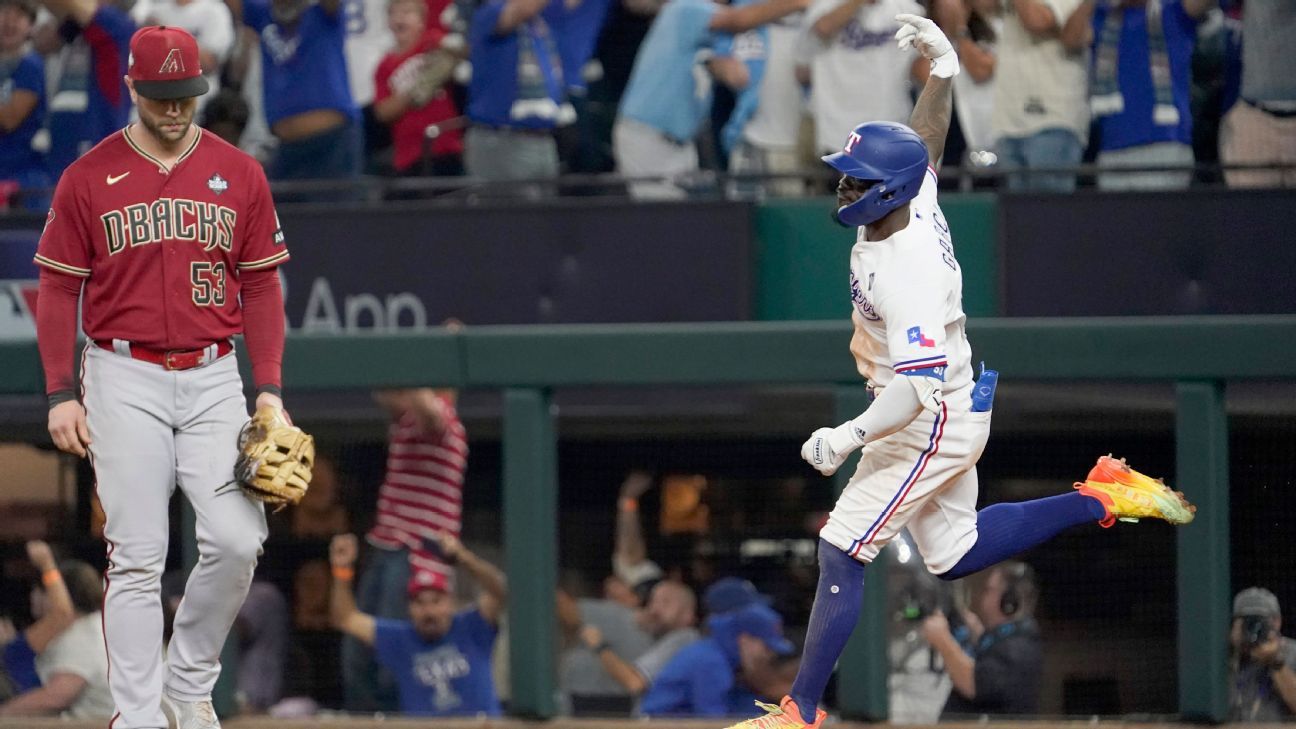 World Series Game 1 Takeaways from Rangers' win over Dbacks ESPN