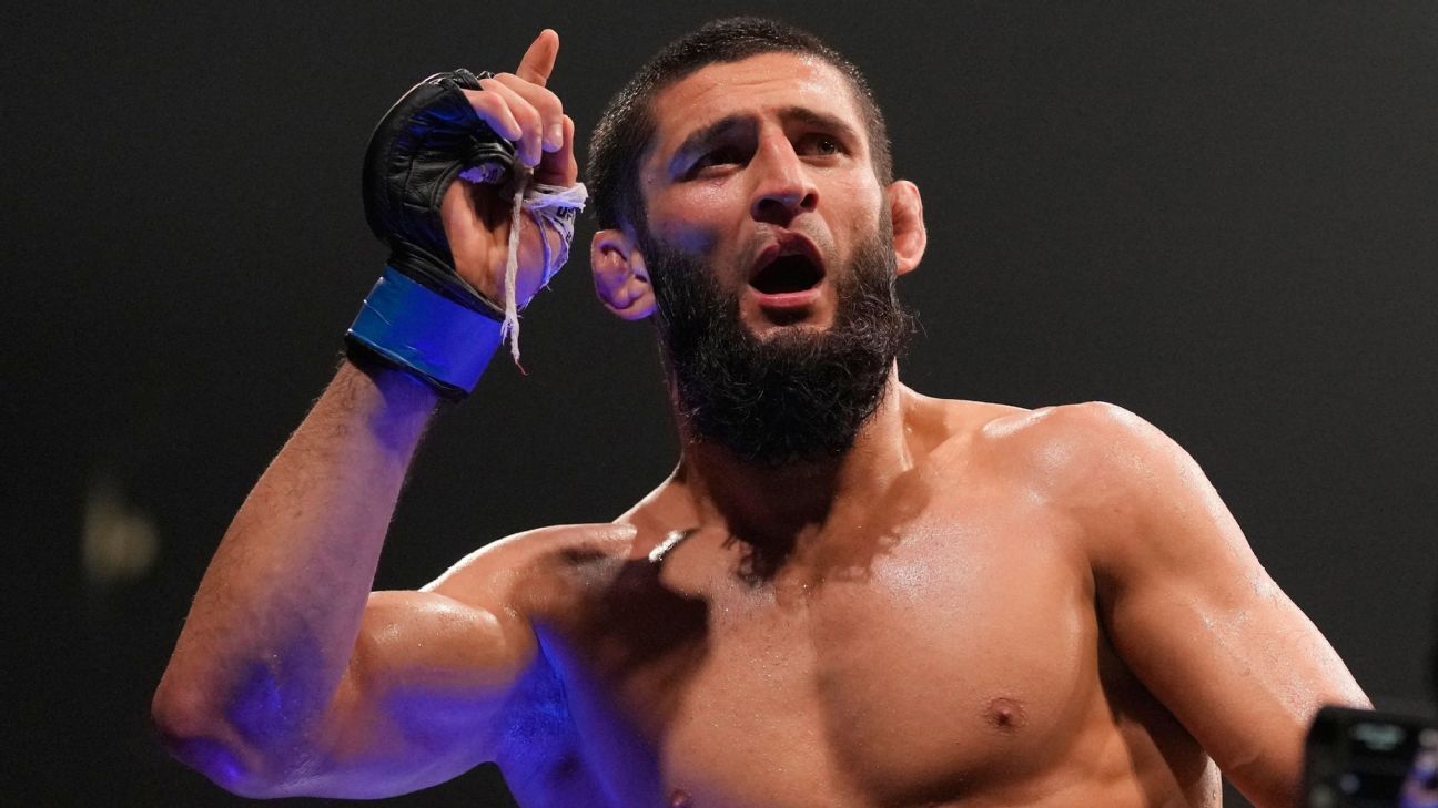 Khamzat Chimaev fällt krankheitsbedingt aus dem UFC-Hauptkampf gegen Whittaker aus