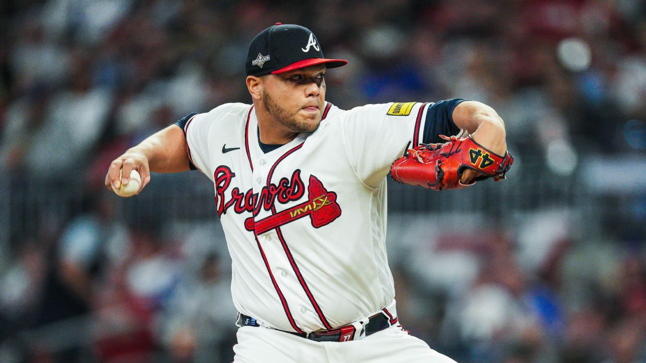 Braves RP Jiménez out 8-12 months after surgery