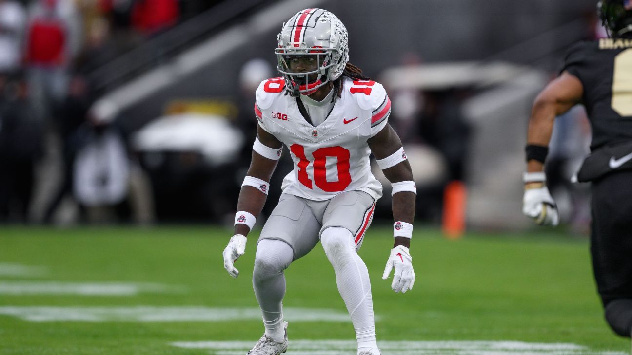 Ohio St. down 2 starting DBs; WR Egbuka to play