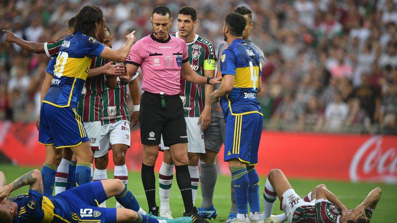 Quanto ganha o árbitro da final da Libertadores entre Boca x Fluminense