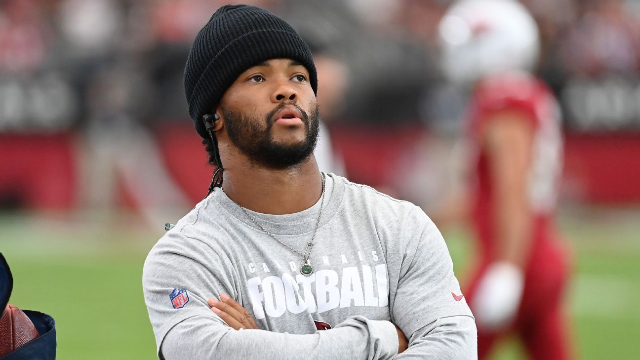 Cardinals coach Jonathan Gannon not in rush to get Kyler Murray