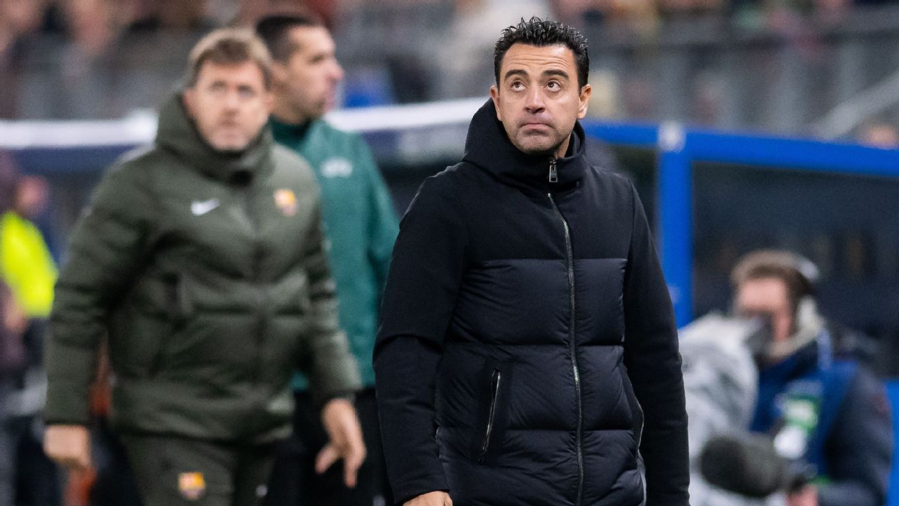 Xavi calls for ‘reset’ after Barcelona’s stunning Champions League defeat to Shakhtar