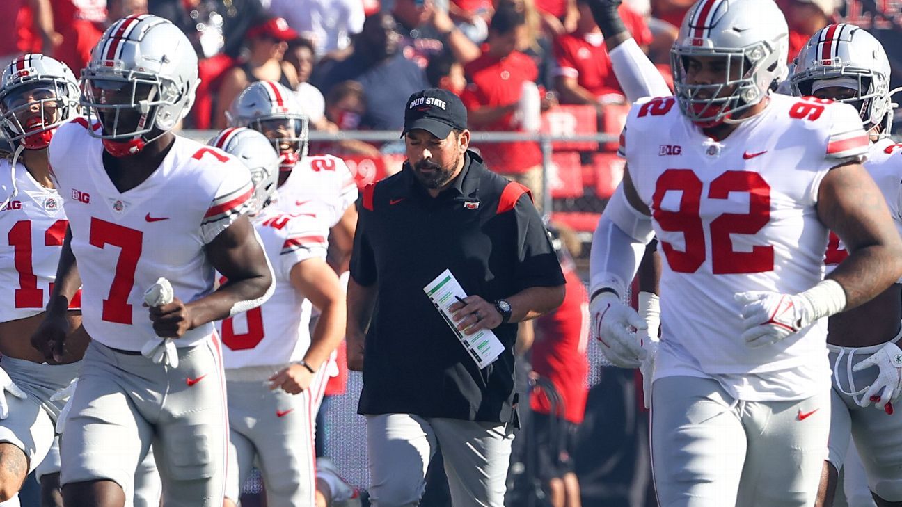 College Football Playoff rankings: Ohio State remains No. 1