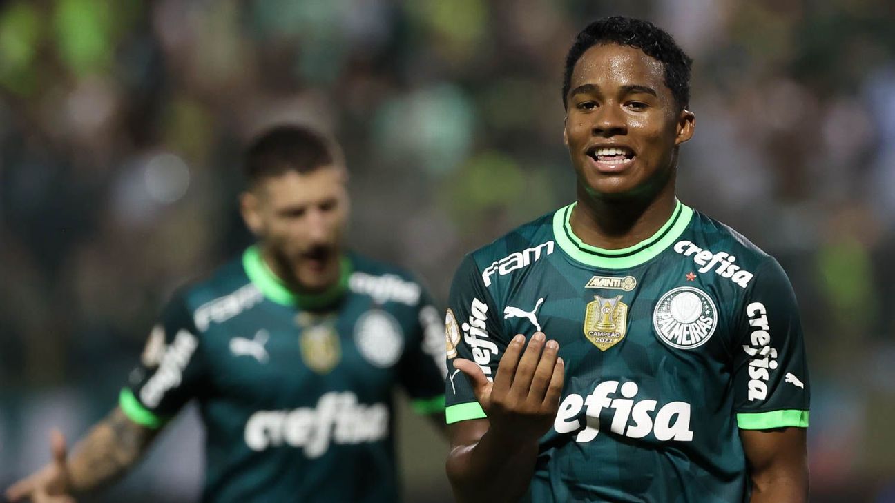 Palmeiras dispara em chance de título após rodada perfeita, e Botafogo despenca ainda mais; veja as probabilidades do Brasileirão