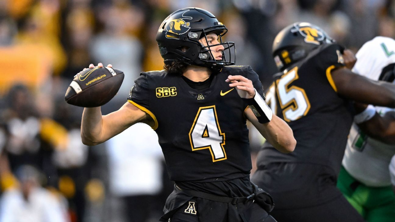 Appalachian State ends unbeaten run by No. 18 James Madison 26-23 in  overtime