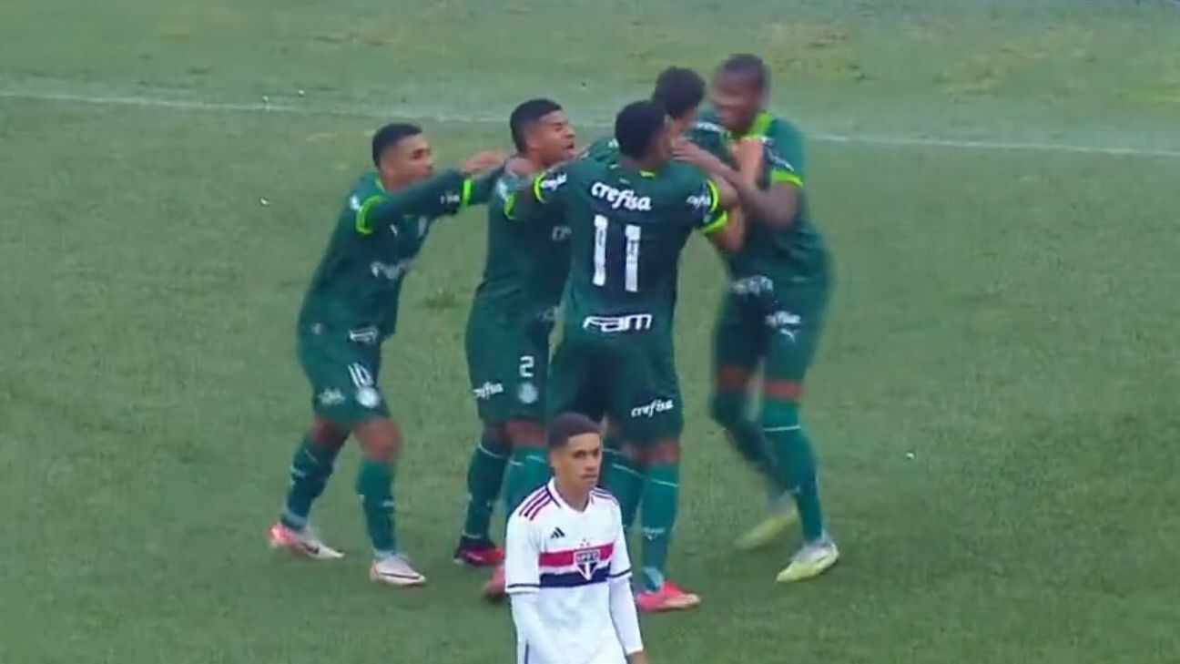 Palmeiras vence São Paulo em Cotia no jogo de ida da final do Paulista  Sub-20 – Palmeiras