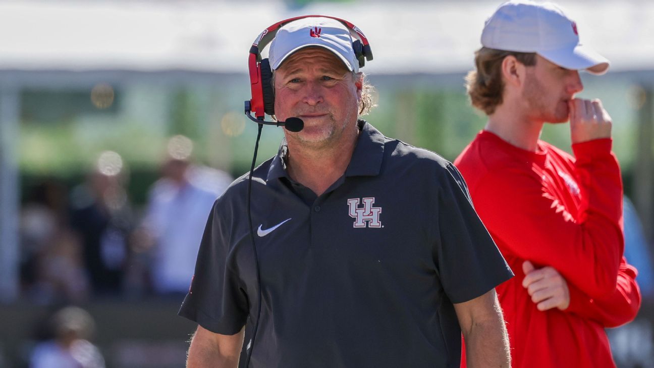 Houston fires coach Holgorsen after five seasons