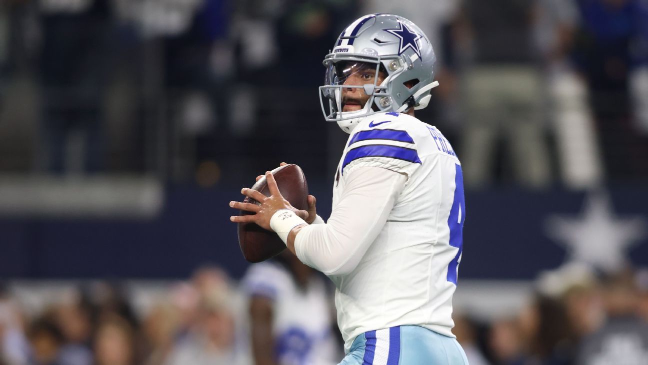 WATCH: Dak Prescott perfect on opening TD drive