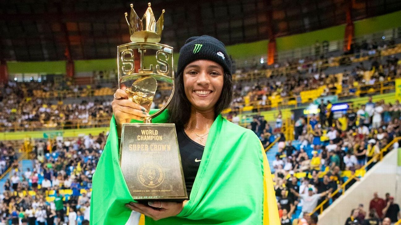 Rayssa Leal Wins SLS Super Crown 2023 in São Paulo: Brazilian Skateboarding Champion