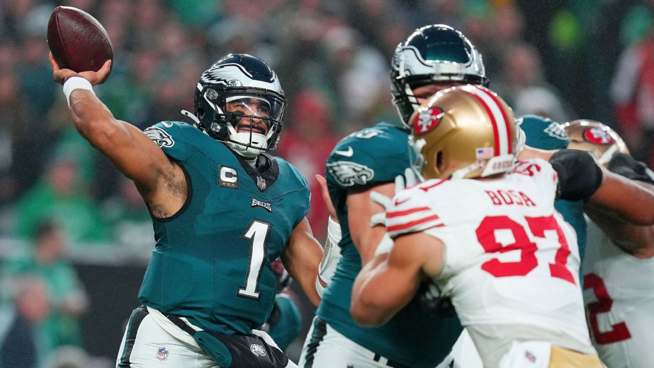 Eagles 'not good enough right now,' fall to 49ers