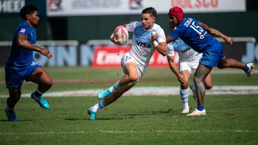 Rowan Hewitt All Los Pumas 7 attempts in Dubai